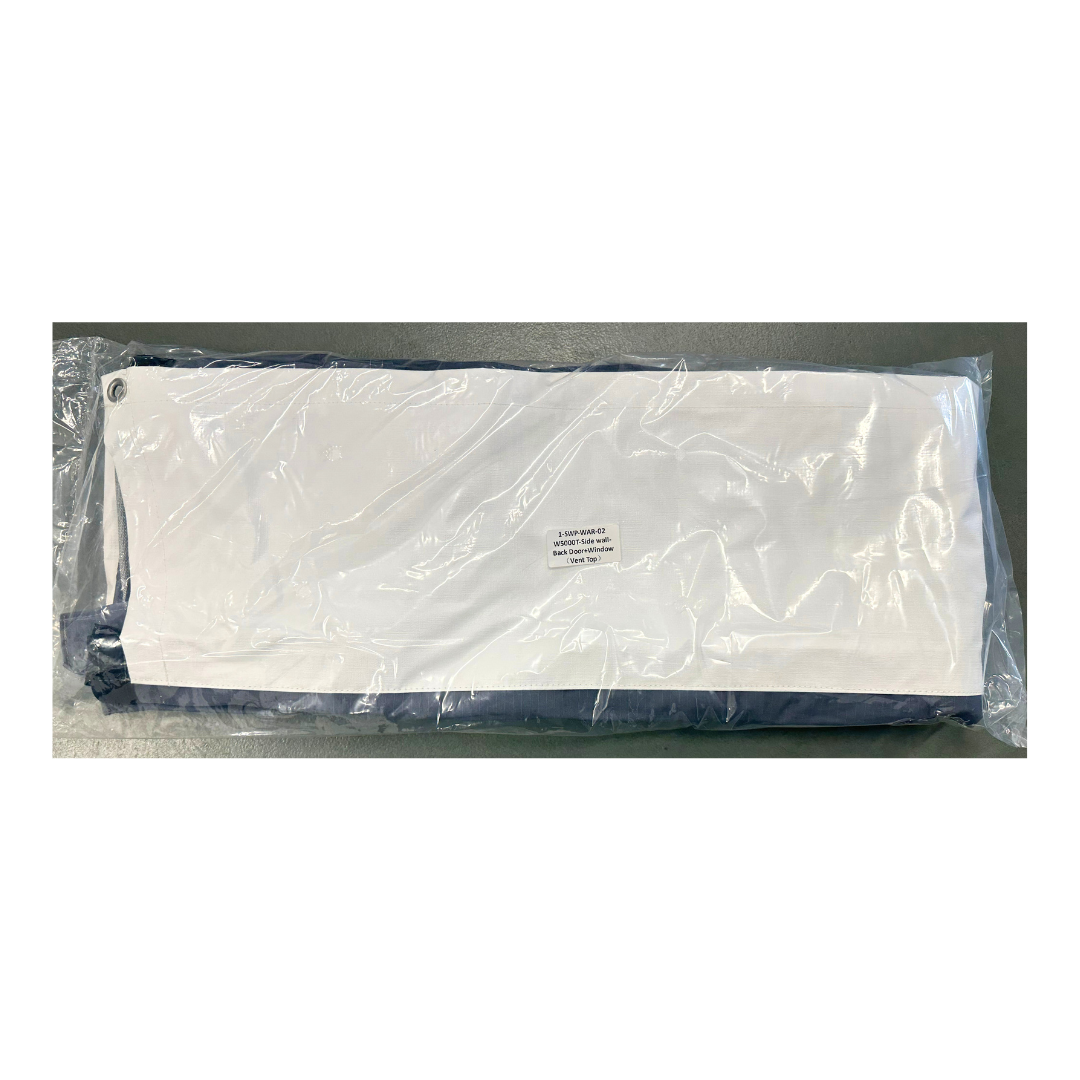 End wall - Back – Door + Window (Vent Top) PRE ORDER - Image 3